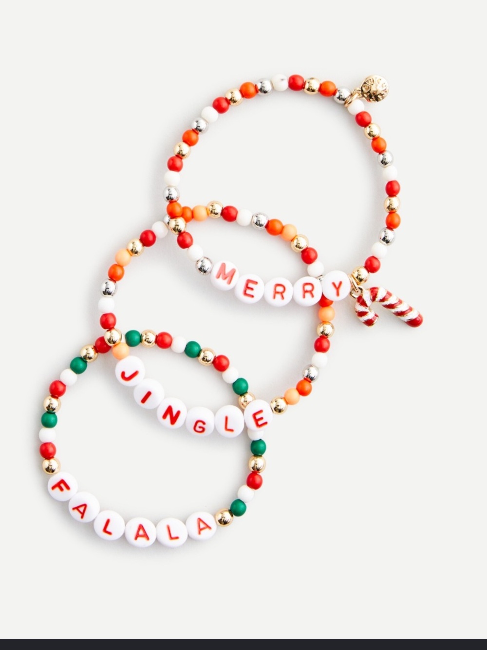 Crewcuts holiday bracelets